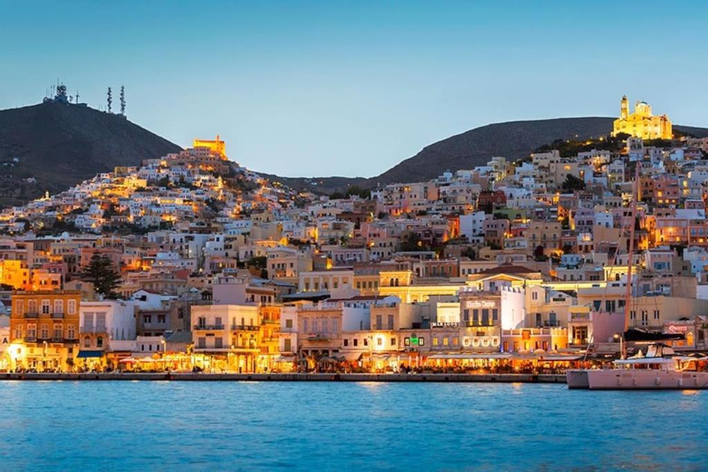 Ano Syros Marvellous Oven Leilighet Eksteriør bilde